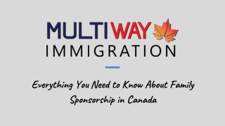 A Complete Resource for Family Sponsorship in Canada