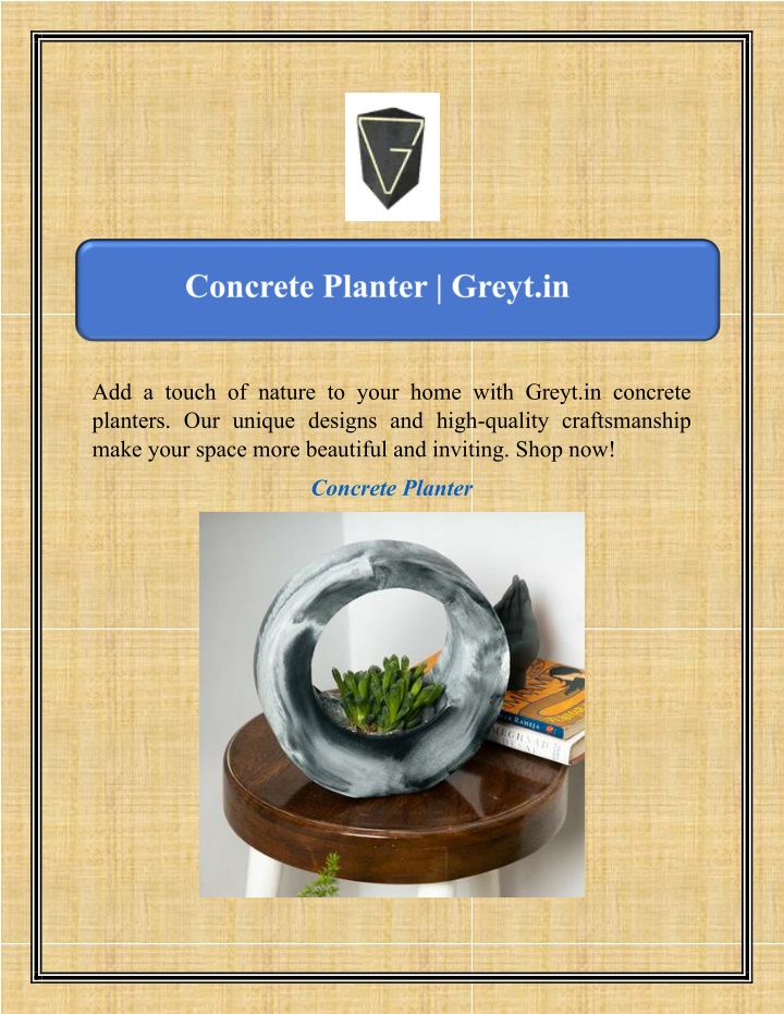 add a touch of nature to your home with greyt