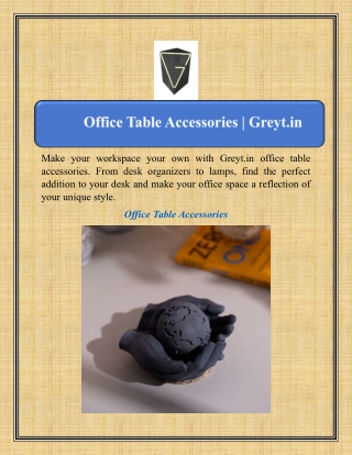 Office Table Accessories | Greyt.in