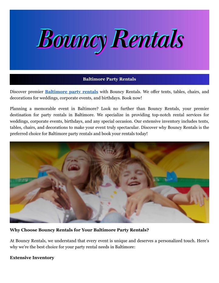 bouncy rentals bouncy rentals bouncy rentals