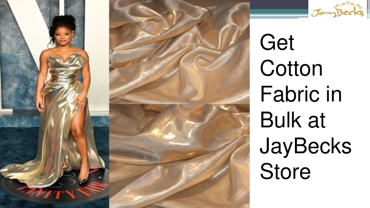 get cotton fabric in bulk at jaybecks store