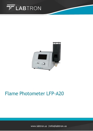 flame photometer lfp a20