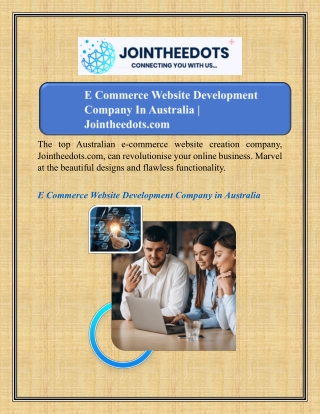 the top australian e commerce website creation