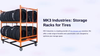 mk3 industries storage racks for tires