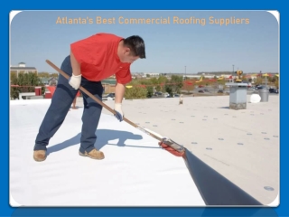 Atlanta's Best Commercial Roofing Suppliers