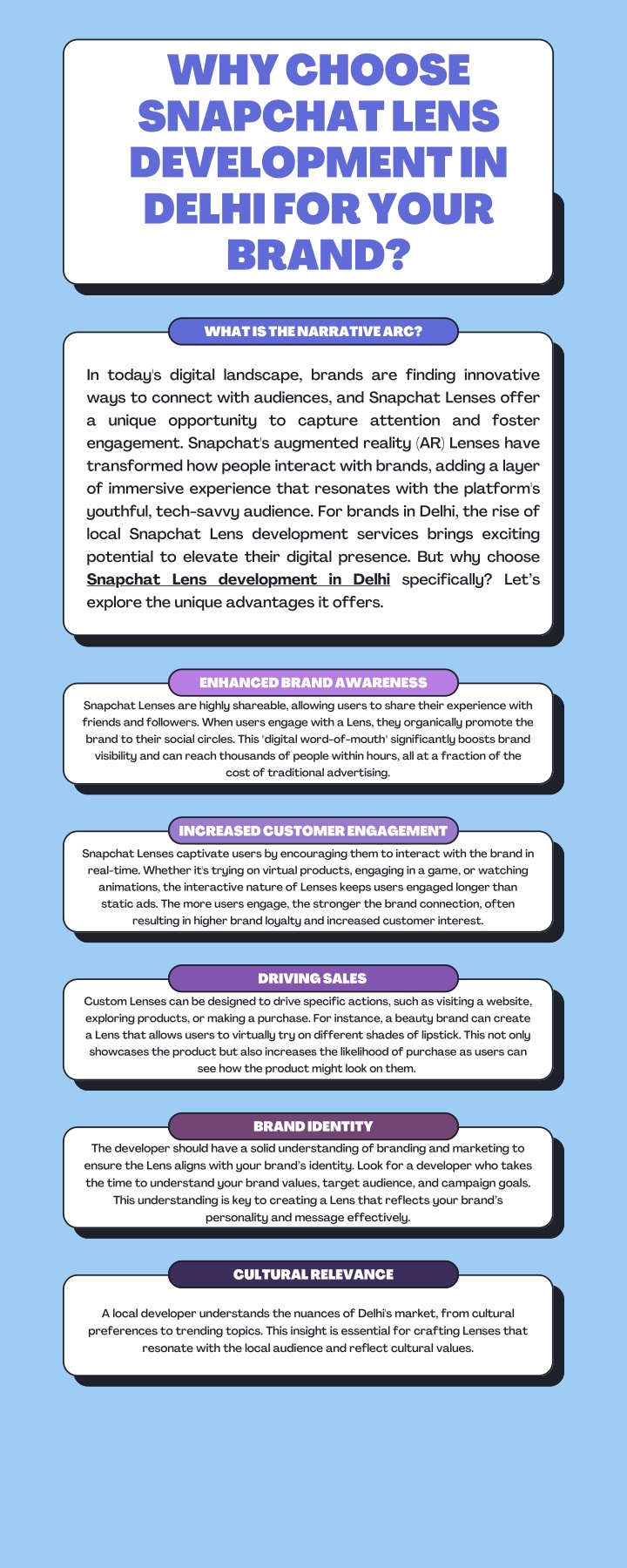 why choose snapchat lens development in delhi