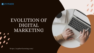 evolution of digital marketing