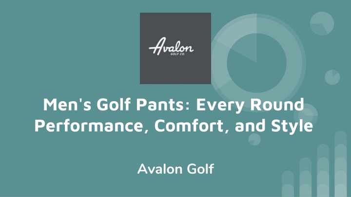 men s golf pants every round performance comfort and style