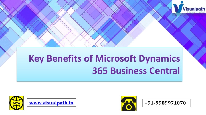 key benefits of microsoft dynamics 365 business central