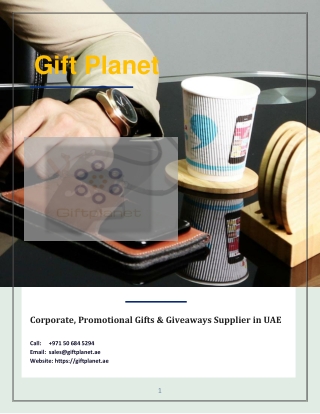 Various Promotional Gifts  You Can Consider For Your Clients