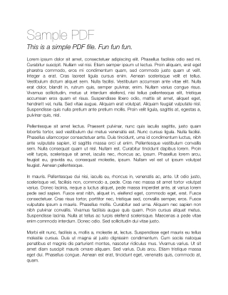 sample pdf this is a simple pdf file fun fun fun