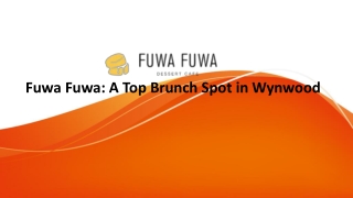 Fuwa Fuwa: A Top Brunch Spot in Wynwood