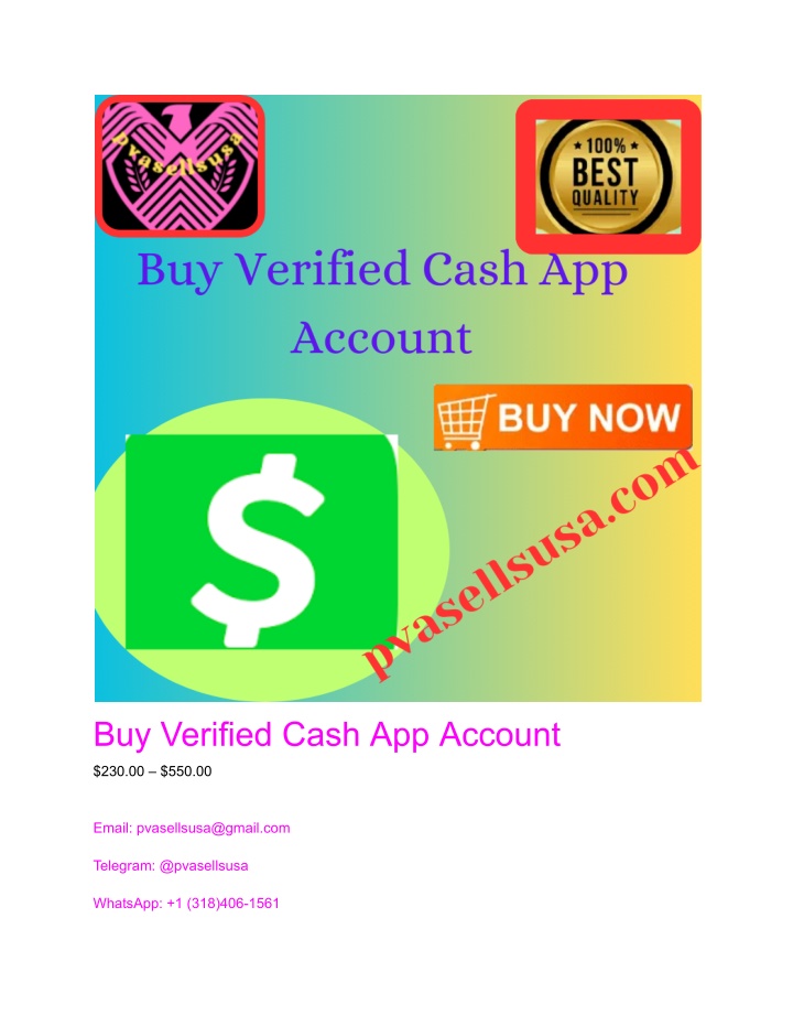 buy verified cash app account