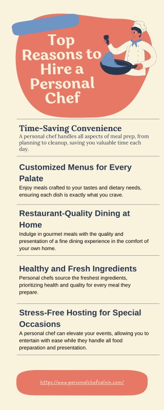Top Reasons to Hire a Personal Chef