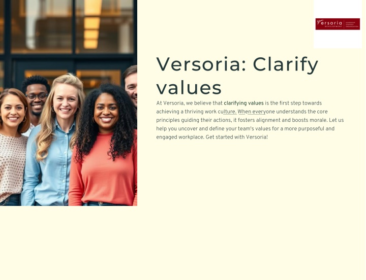 versoria clarify values at versoria we believe