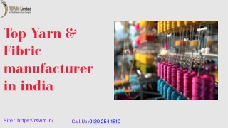 Top Yarn & Fibrics