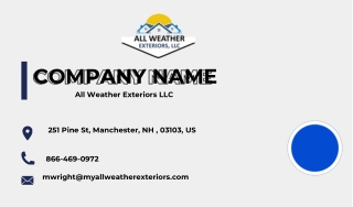 company name all weather exteriors llc