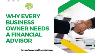 Why Every Business Owner Needs a Financial Advisor