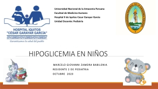 HIPOGLICEMIA