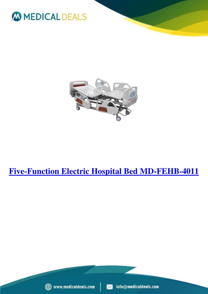 five function electric hospital bed md fehb 4011