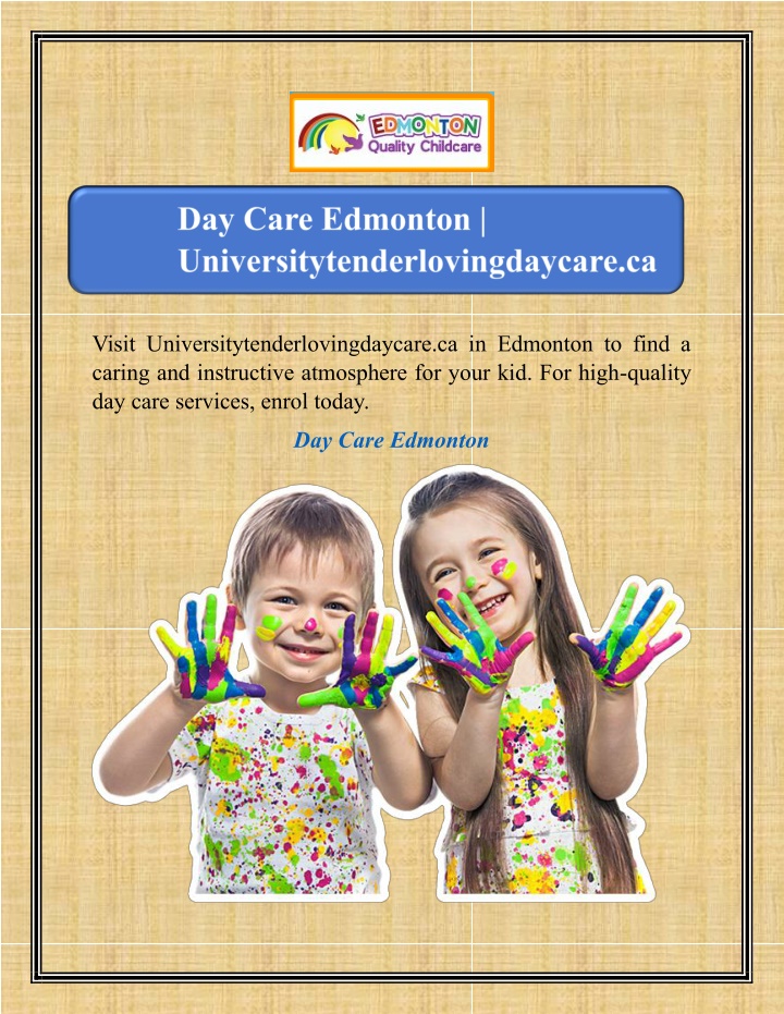 visit universitytenderlovingdaycare