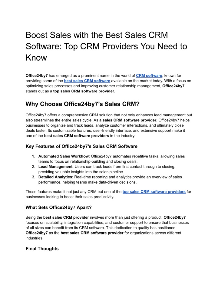 boost sales with the best sales crm software