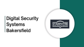 digital security systems bakersfield