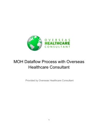 moh dataflow process with overseas healthcare