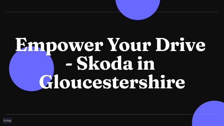 e power your drive skoda i glouce ter ire