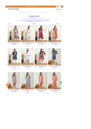 Stylish Maternity Wear Online - Western Wear & Feeding Tops for Breastfeeding Moms