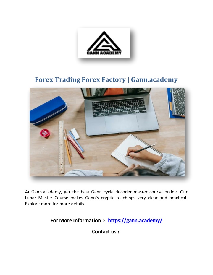 forex trading forex factory gann academy