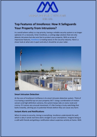 top features of innofence how it safeguards your