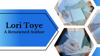 Lori Toye - A Renowned Author