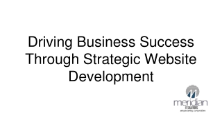 Driving Business Success Through Strategic Website Development