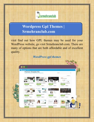 visit find out how gpl themes may be used