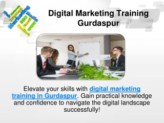 Digital Marketing Training Gurdaspur