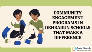community engagement programs in dehradun schools