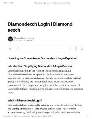 "Diamond Exchange ID: Your Guide to Secure Diamond Transactions"