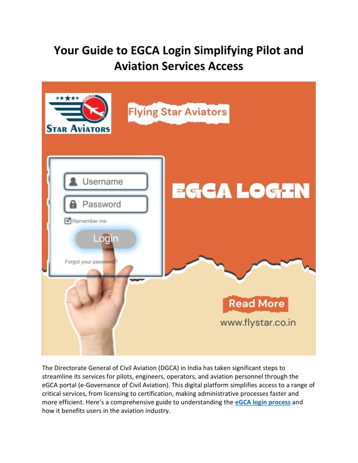 your guide to egca login simplifying pilot