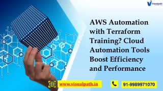 aws automation with terraform training cloud