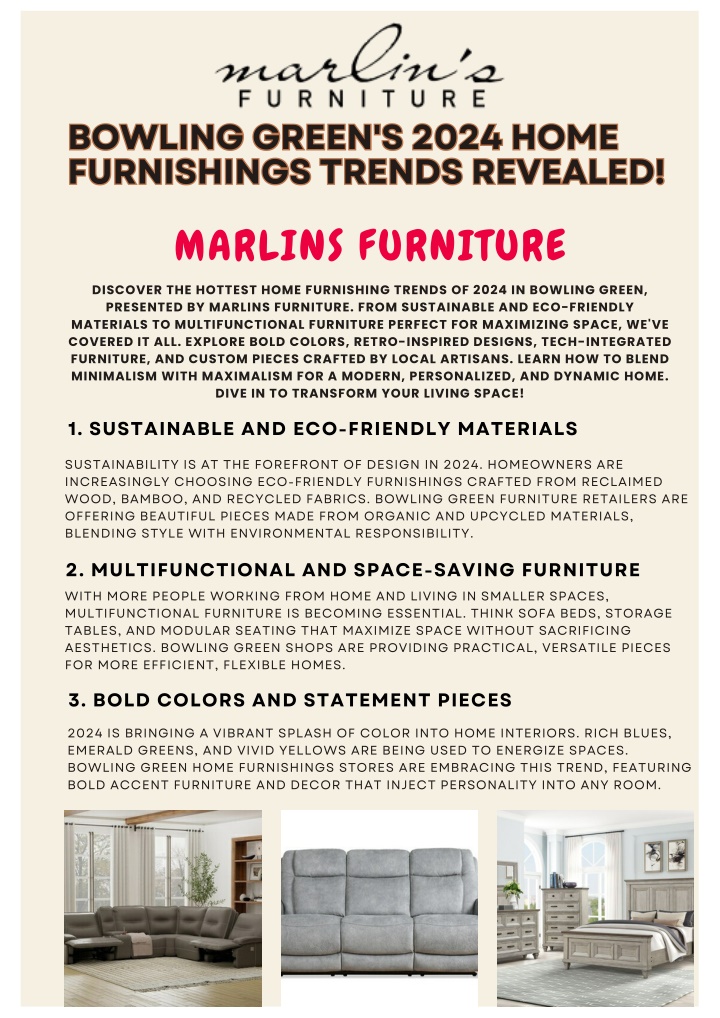 bowling green s 2024 home furnishings trends