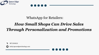 WhatsApp Marketing for Retailers: Personalization and Promotions to Boost Sales