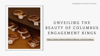 Unveiling the Beauty of Columbus Engagement Rings