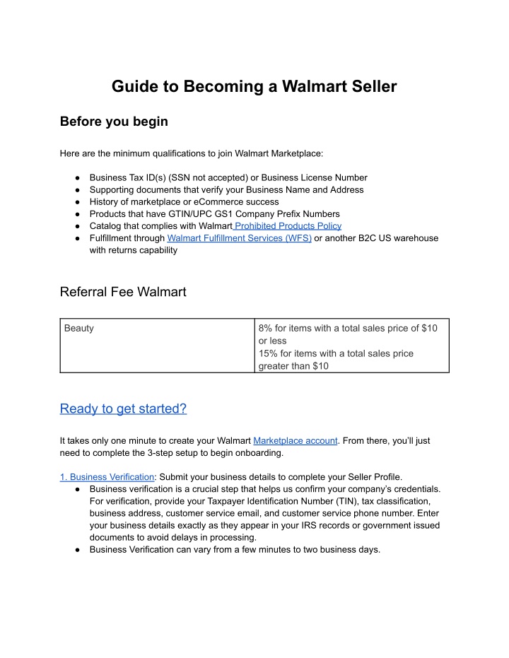 guide to becoming a walmart seller