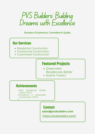 PVS Builders – Your Trusted Partner for Luxury Homes in Calicut