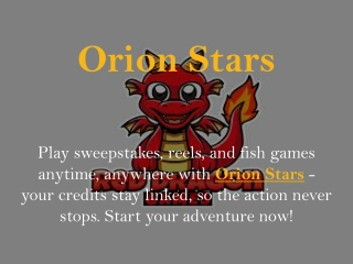 orion stars