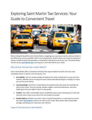 https://www.slideserve.com/Stmartintaxiservice/discovering-paradise