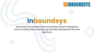 Inboundsys NOV - 1