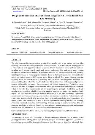journal of science and technology issn 2456 5660