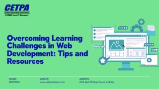 overcoming learning challenges in web development
